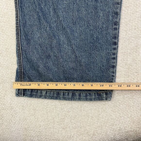 Levi's Signature Carpenter Jeans Men's 48x32 Blue Denim Utility Workwear - Picture 10 of 10